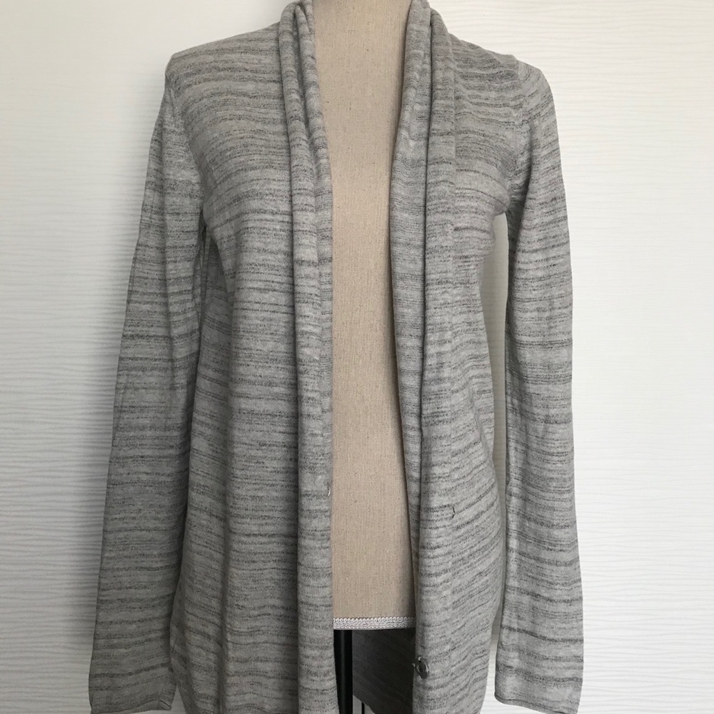 SALE‼️Calvin Klein Jeans Gray Long Cardigan Small
